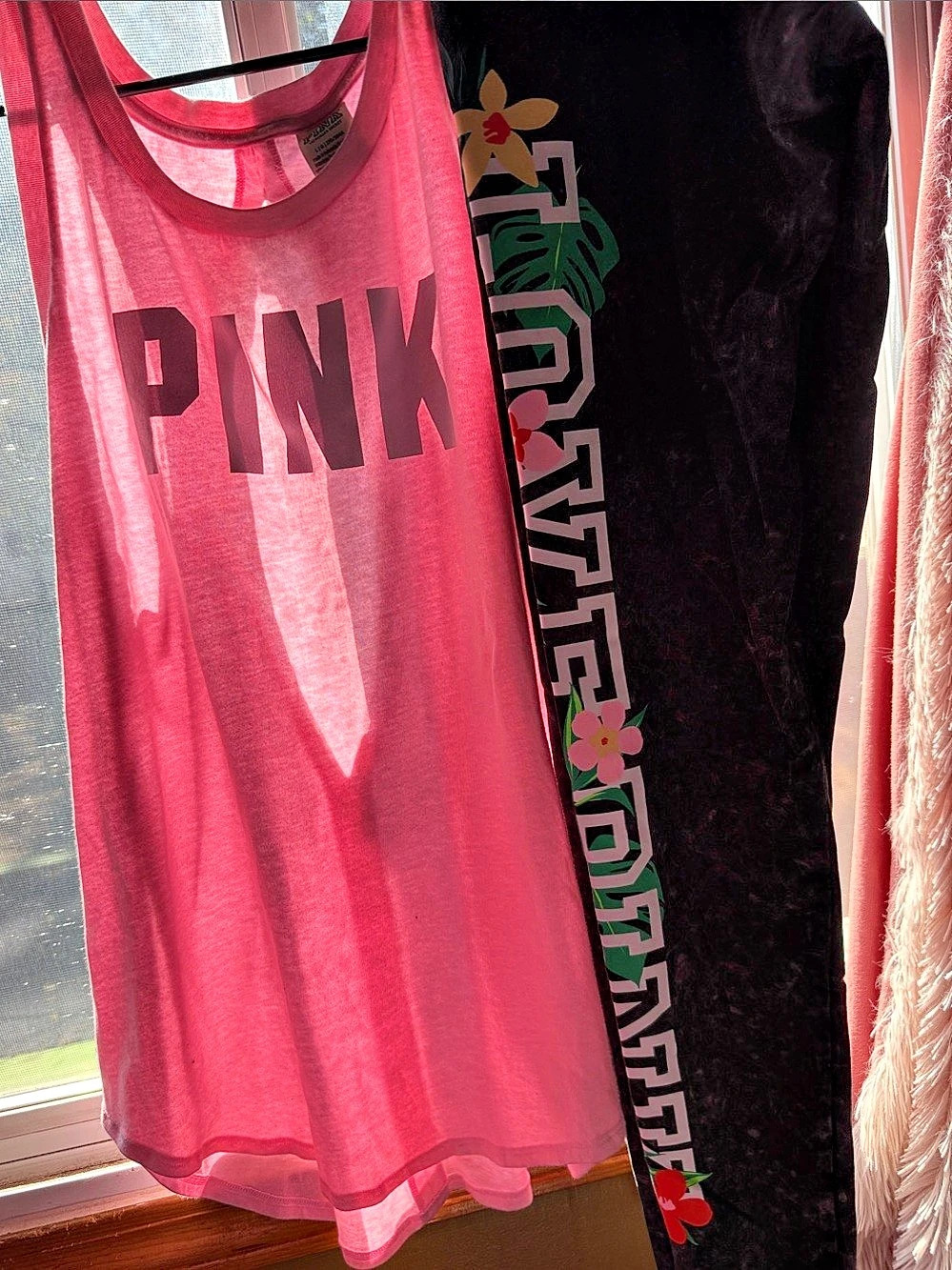 PINK Victoria's Secret Pink Graphic Tank Top